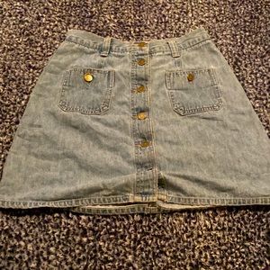 American Outpost denim skirt